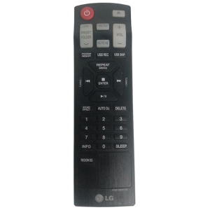 Controle Remoto Som LG Mini HiFi System Akb73655702