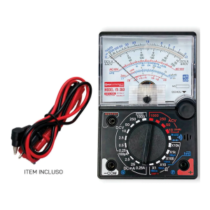 Multímetro Profissional Ponta De Prova e Beep Sonoro 20 Mega