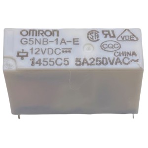 Rele Omron G5NB-1A-E 12VDC 5A 1 NA